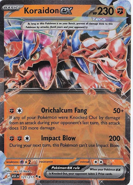 Koraidon ex 121/217