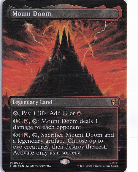 Mount Doom M0050 (Foil)