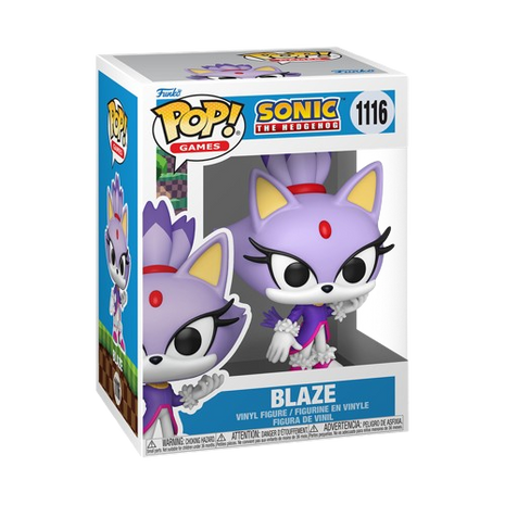 Sonic The Hedgehog - Blaze The Cat #1116 Funko Pop!
