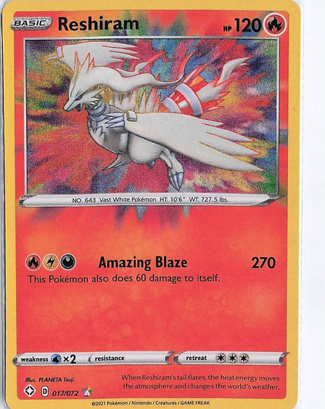 Reshiram 017/072 (H)