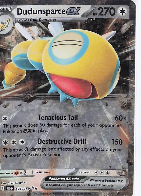 Dudunsparce ex 121/159