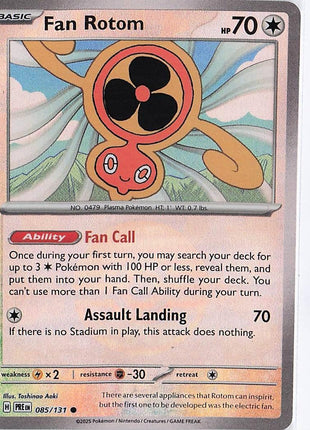Fan Rotom 085/131 (Pokeball)
