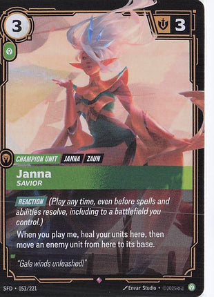 Janna, Savior 053/221