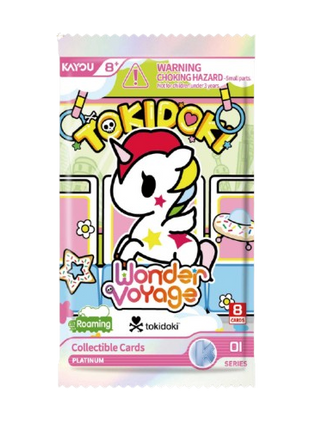 Tokidoki - Wonder Voyage Collectible Cards Roaming Edition Foil Booster (001B)