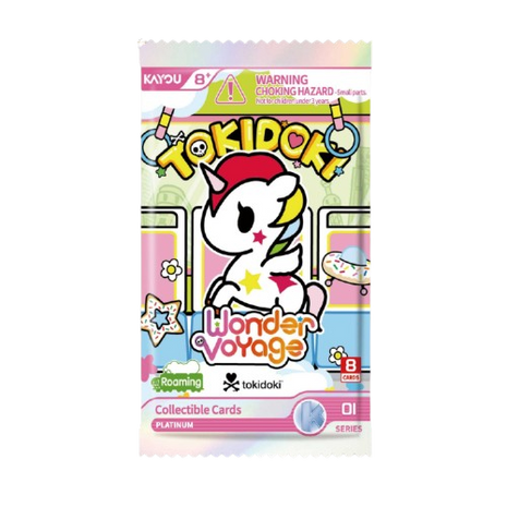 Tokidoki - Wonder Voyage Collectible Cards Roaming Edition Foil Booster (001B)