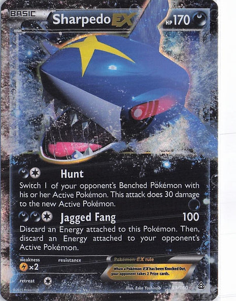 Sharpedo EX 91/160