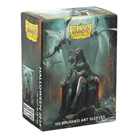 Dragon Shield - Limited Edition Halloween 2024 Brushed Art Sleeves (100)