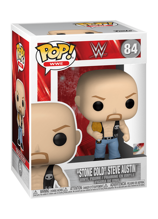 WWE - Stone Cold Steve Austin with Belt #84 Funko Pop!