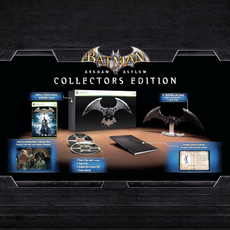 Batman: Arkham Asylum Collectors Edition (Xbox 360) - Preowned