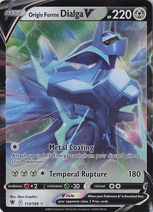 Origin Forme Dialga V 113/189
