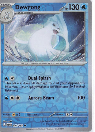 Dewgong 087/165 (RH)