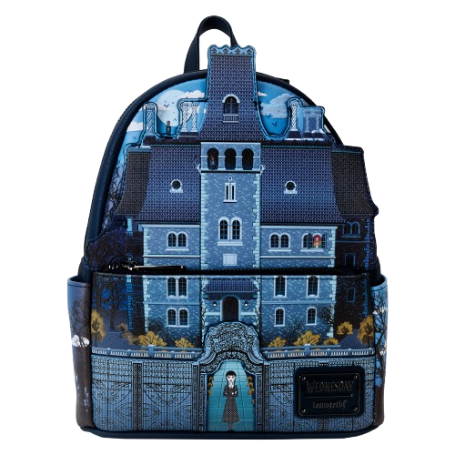 Loungefly - Wednesday Nevermore Academy Mini Backpack