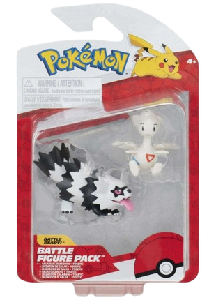 Pokemon - Galarian Zigzagoon & Togetic Battle Figure Set