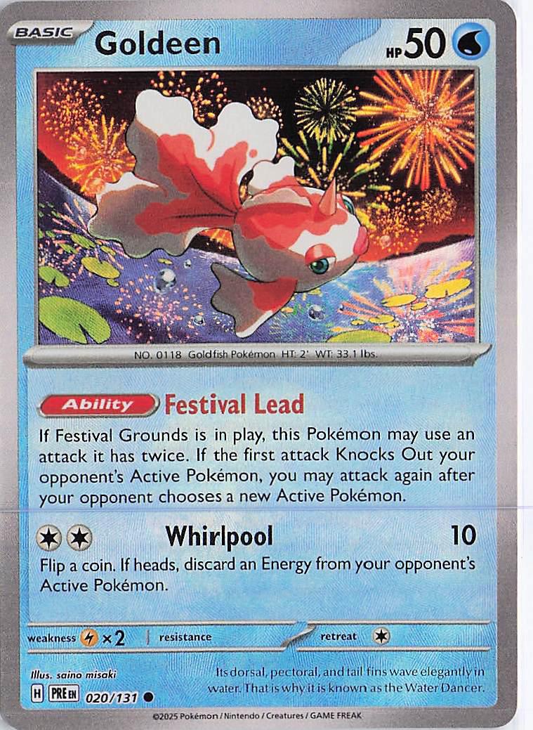 Goldeen 020/131 (Pokeball)