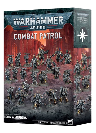 Warhammer 40K - Chaos Space Marines: Iron Warriors Combat Patrol