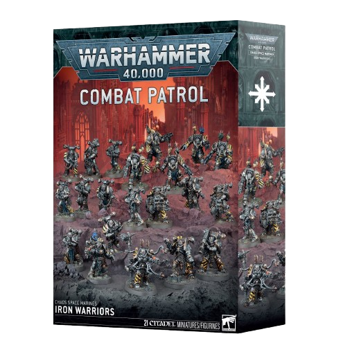 Warhammer 40K - Chaos Space Marines: Iron Warriors Combat Patrol