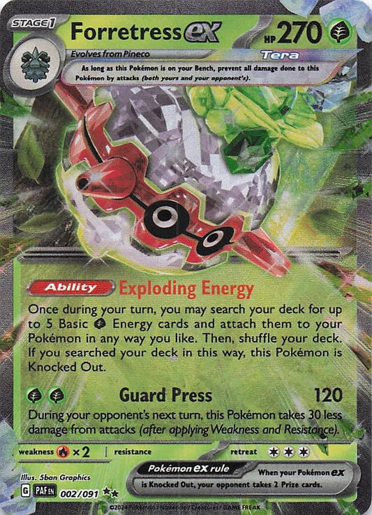 Forretress ex 002/091