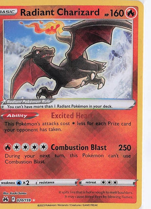 Radiant Charizard 020/159