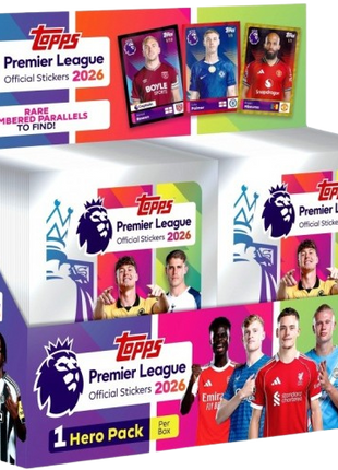 Topps - Premier League 2026 Official Sticker Packet
