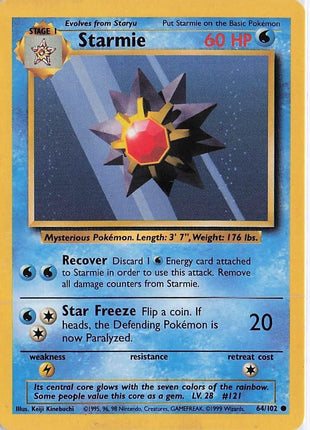 Starmie 64/102