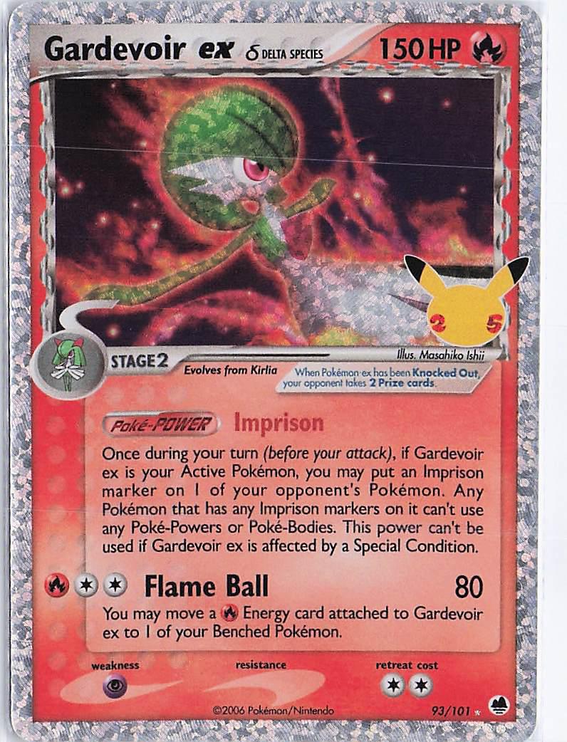 Gardevoir ex 93/101