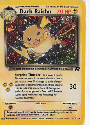 Dark Raichu 83/82 (H)