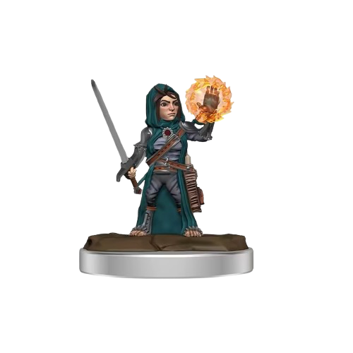 Pathfinder Battles - Female Halfling Cleric Premium Painted Figure