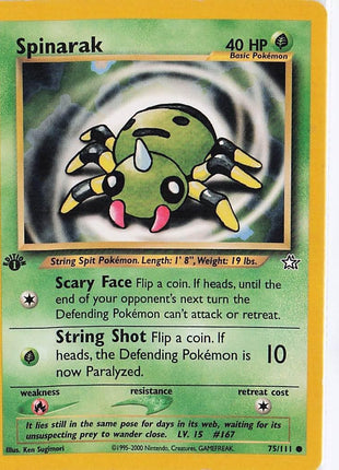 Spinarak 75/111 (1st)