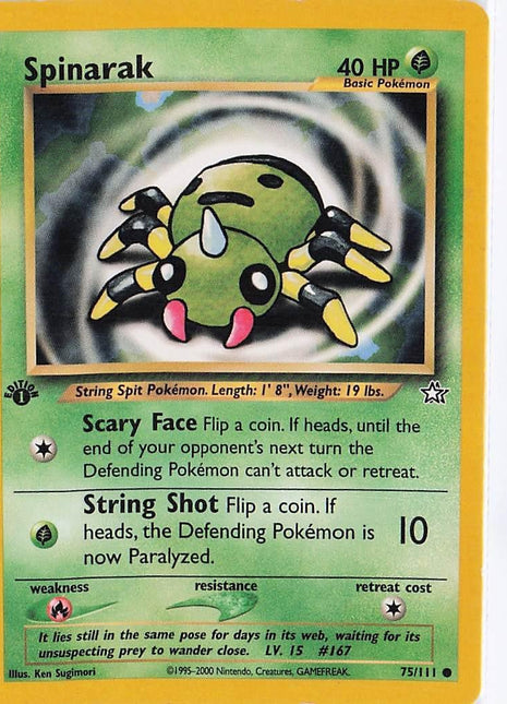 Spinarak 75/111 (1st)