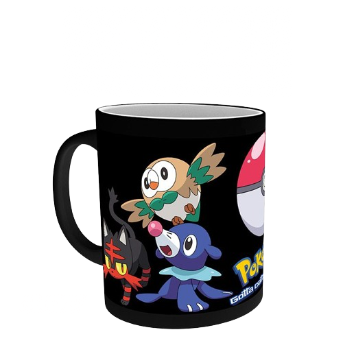 Pokemon - Catch Em All Heat Change Mug