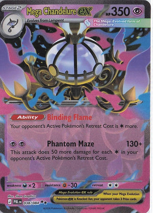 Mega Chandelure ex 038/084
