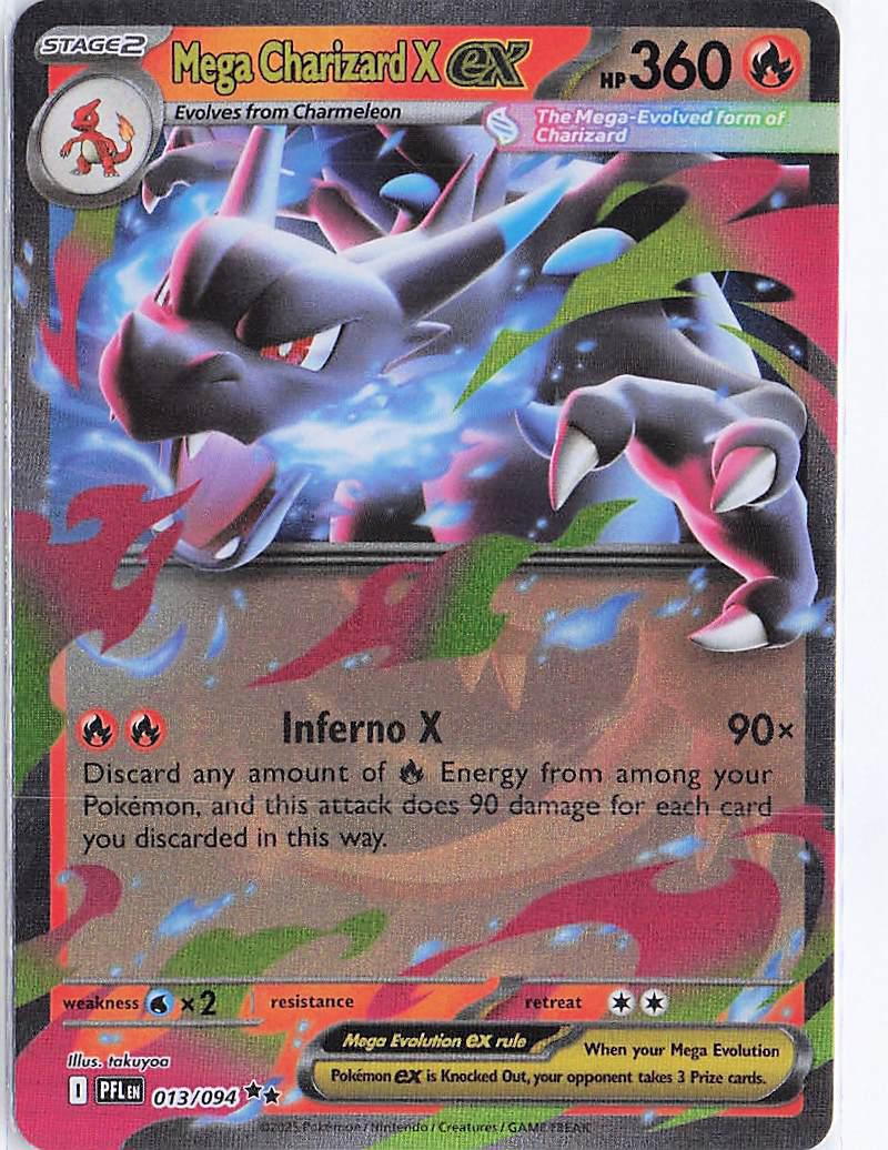 Mega Charizard X ex 013/094