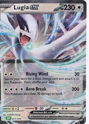 Lugia ex CLV 017/034