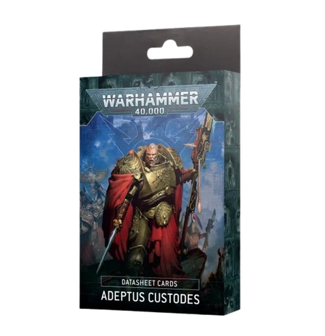 Warhammer: 40K - Adeptus Custodes Datasheet Cards