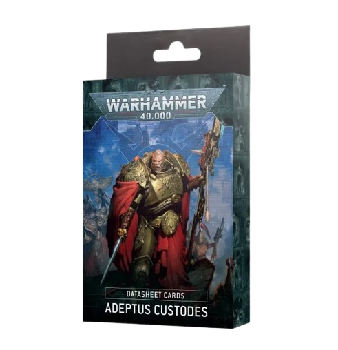 Warhammer: 40K - Adeptus Custodes Datasheet Cards