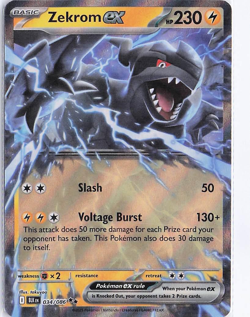 Zekrom ex 034/086