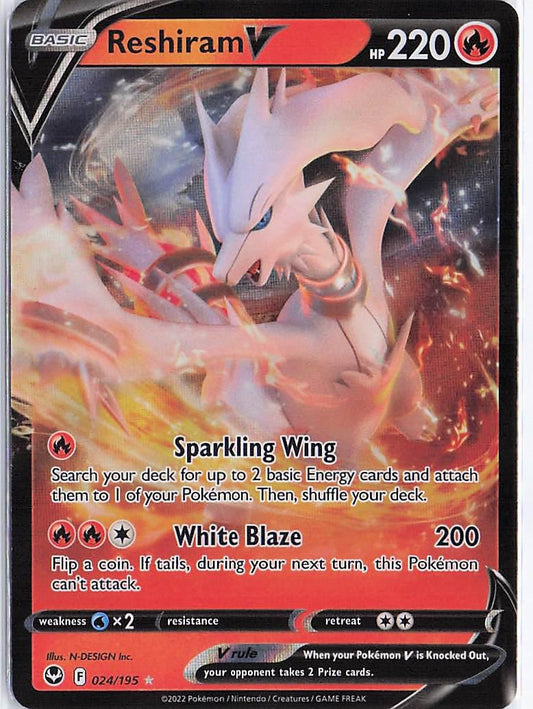 Reshiram V 024/195