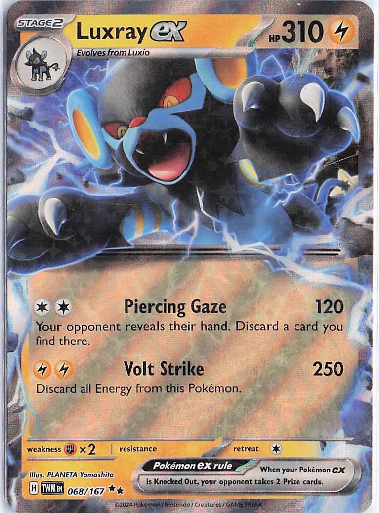 Luxray ex 068/167