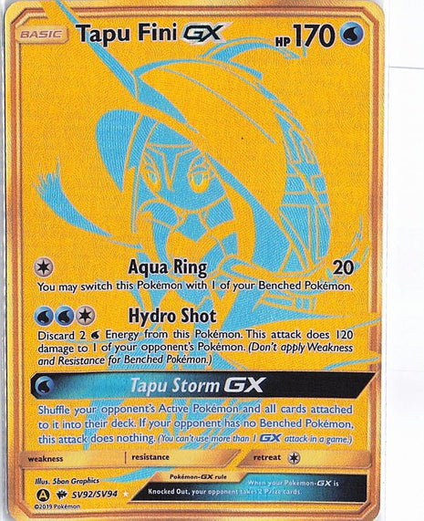 Tapu Fini GX SV92/SV94