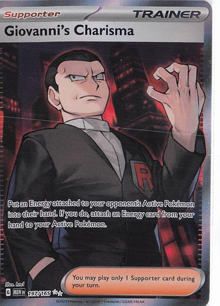 Giovanni’s Charisma 197/165