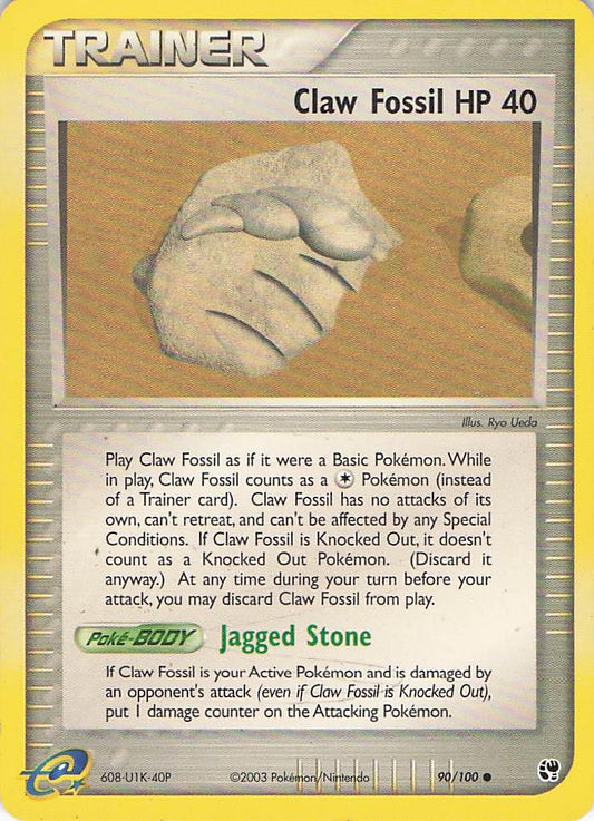 Claw Fossil 90/100