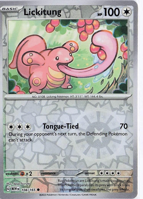 Lickitung 108/165 (RH)