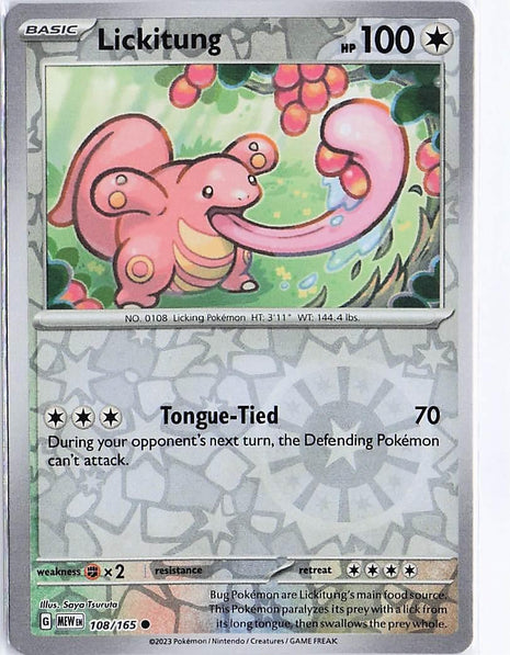 Lickitung 108/165 (RH)