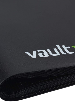 Vault X - Black 4 Pocket Strap Binder