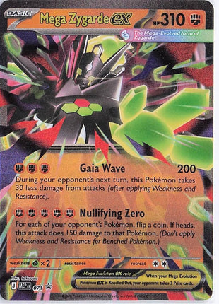 Mega Zygarde ex MEP071
