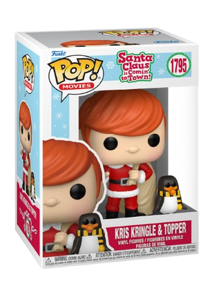Santa Claus Is Comin' To Town - Kris Kringle & Topper #1795 Funko Pop!