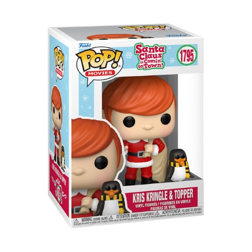 Santa Claus Is Comin' To Town - Kris Kringle & Topper #1795 Funko Pop!