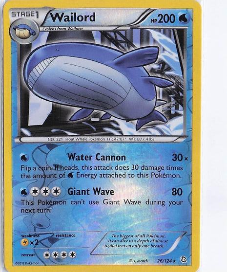 Wailord 26/124 (RH)