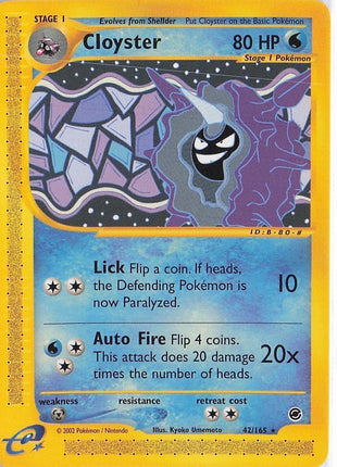 Cloyster 42/165