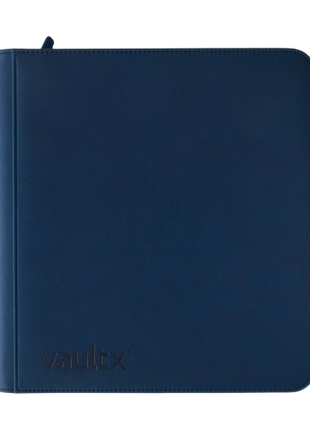 Vault X - Royal Blue 12 Pocket Zip Binder